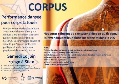 Corpus, performance dansée pour corps tatoués