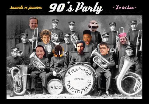 90’s party avec la Fanfare Tractopelle