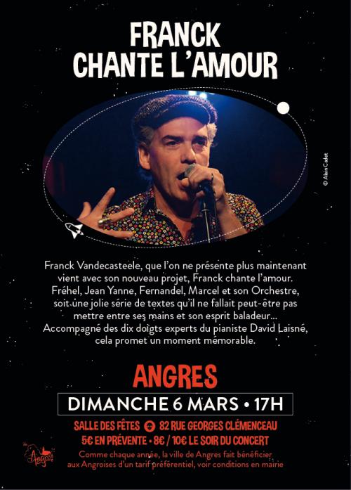 Franck chante l’amour – Festival Les Enchanteurs