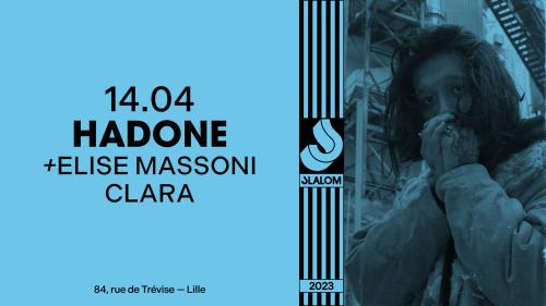Hadone + Élise Massoni + Clara à Slalom
