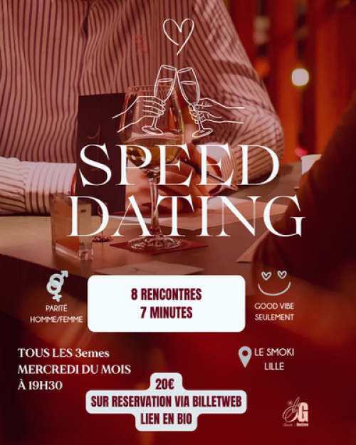 Grand speed dating par Ginette & Gustave