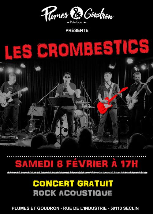 Les Crombestics en concert acoustique