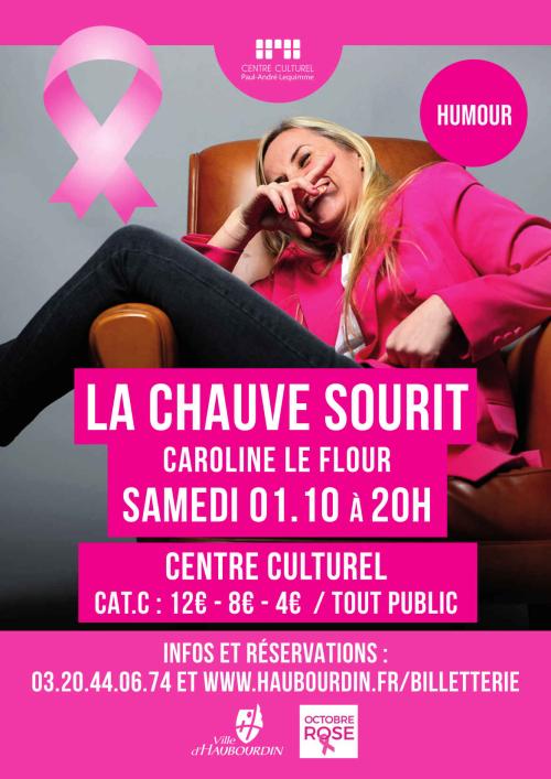 La chauve sourit dans le cadre d’Octobre rose