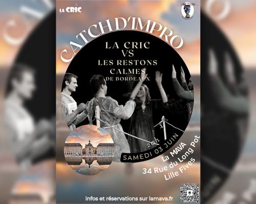 Catch d’impro – La CRIC vs Les Restons Calmes