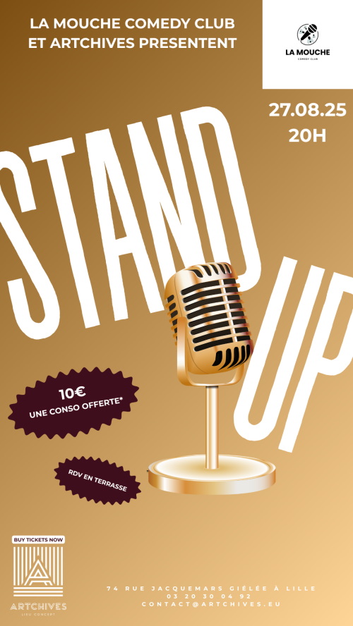 Stand-up avec la Mouche Comedy Club