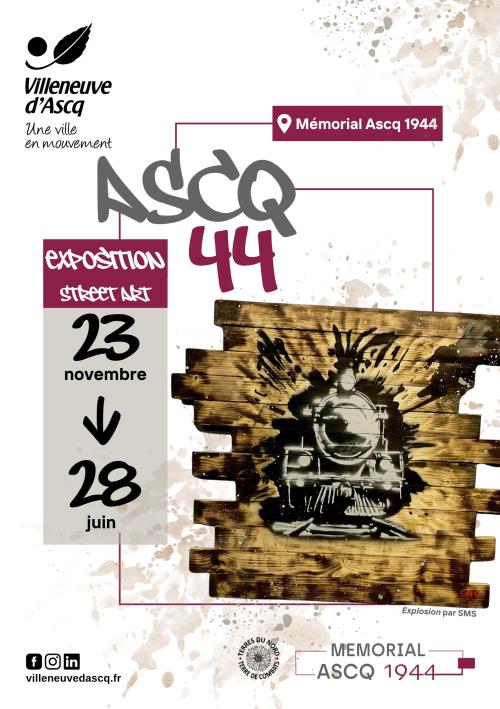 Ascq 44 : Expo de street art