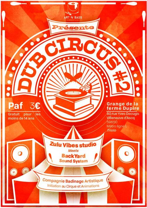 Dub Circus #2 – Backyard Sound System meets Zulu Vibes Studio