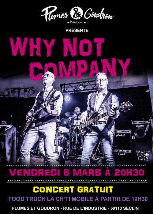 « Why Not Company » en concert