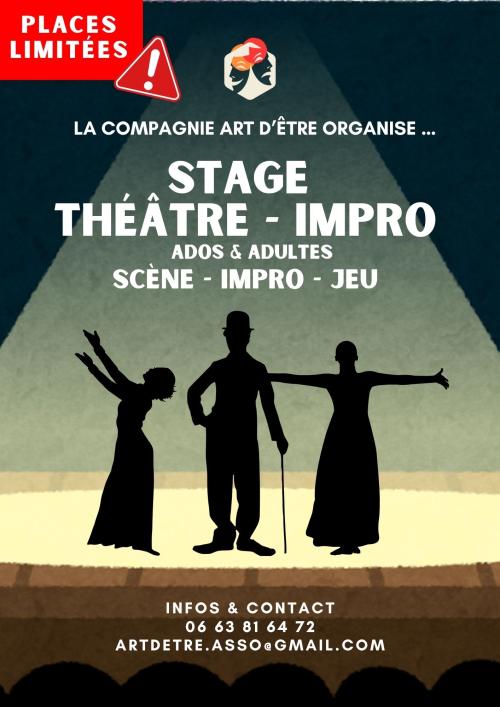 Stages théâtre et improvisation