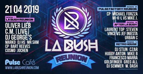 La Bush reunion, votre soirée retro-house préférée fait son retour