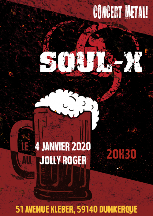 Soul-X au Jolly Roger