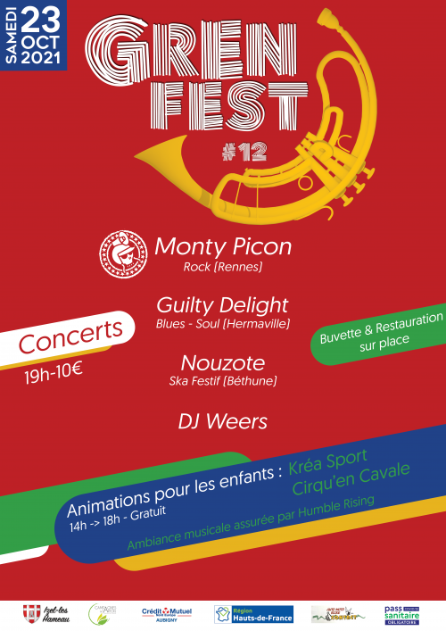 Gren Fest #12 – Monty-Picon, Guilty Delight, Nouzote, Yohan Durand…