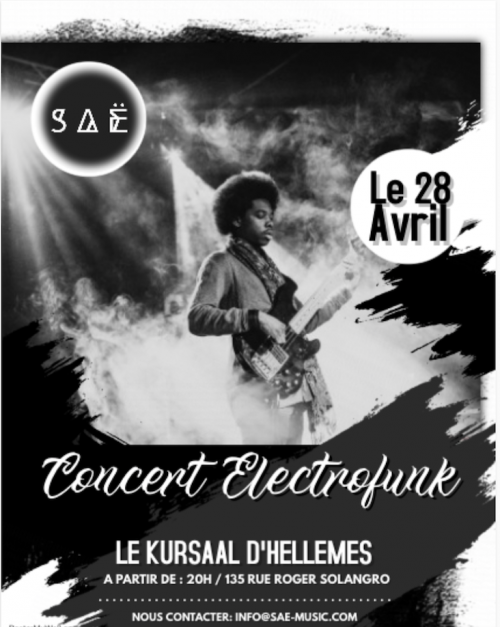 Saë – Concert electrofunk
