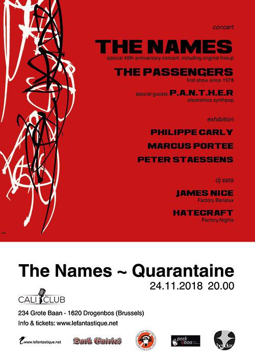 The Names ~ Quarantaine