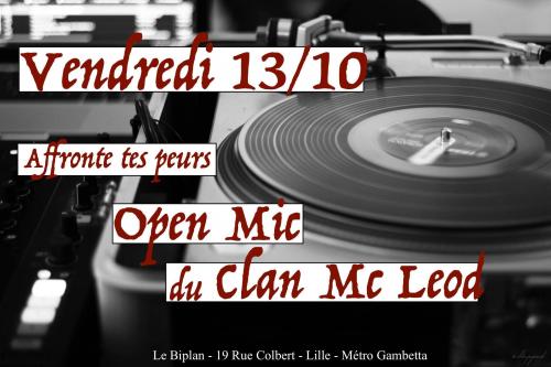 Open mic du Clan Mc Leod #17