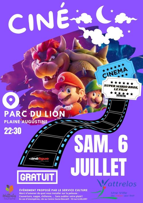 Ciné en plein air