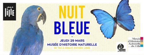 Nuit Bleue au Musée d’Histoire Naturelle