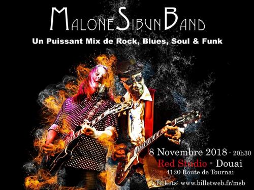 Malone Sibun Band au Red Studio