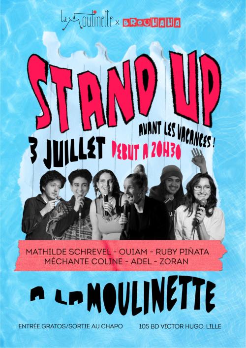 Stand-up avant les vacances !