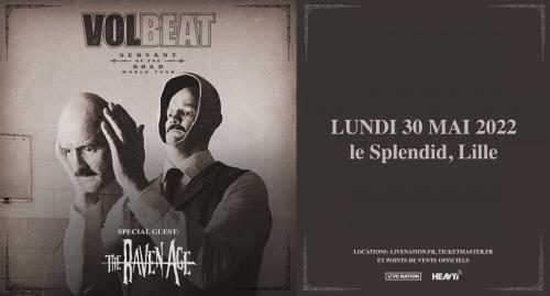 Volbeat sur la scène du splendid