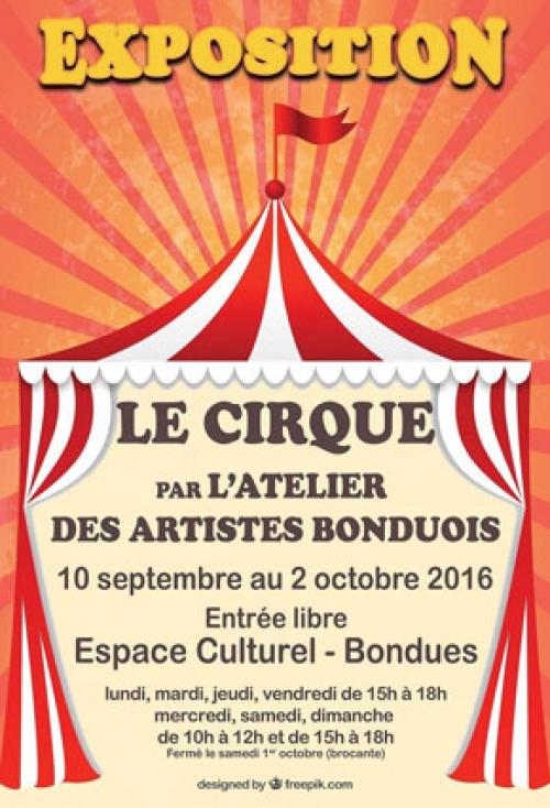 Le cirque par L’Atelier des Artistes Bonduois