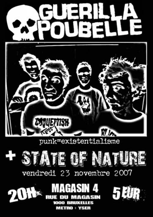 Guerilla Poubelle + State of nature