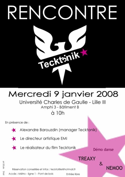 Rencontre Tecktonik