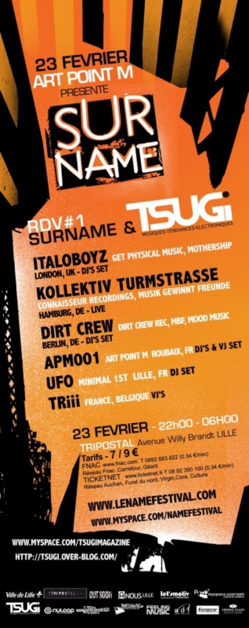 Rdv#1 – Surname & Tsugi