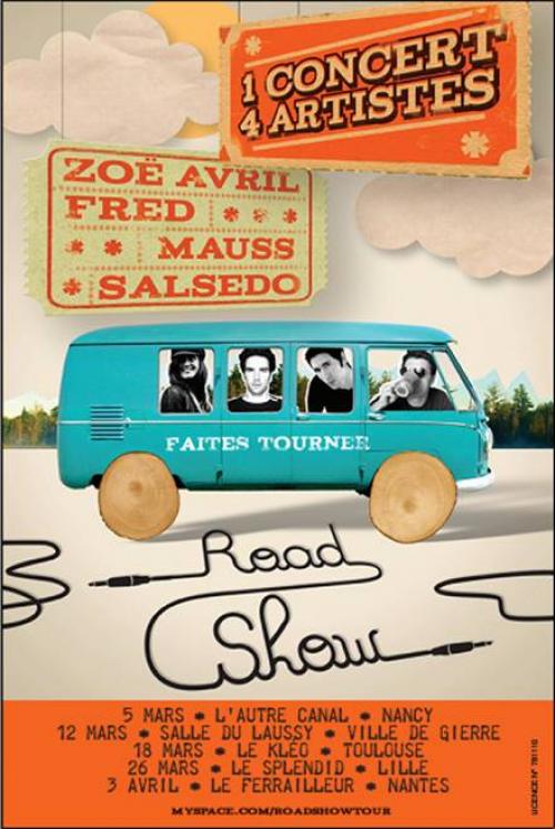 Zoë Avril + Fred + Mauss + Salsedo