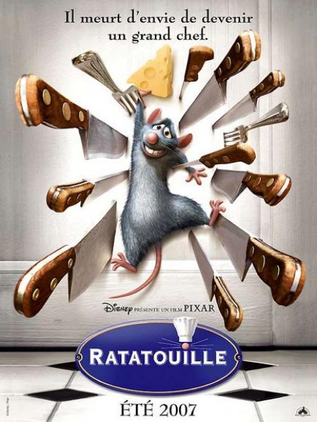 Ratatouille : sortie le 1er aout