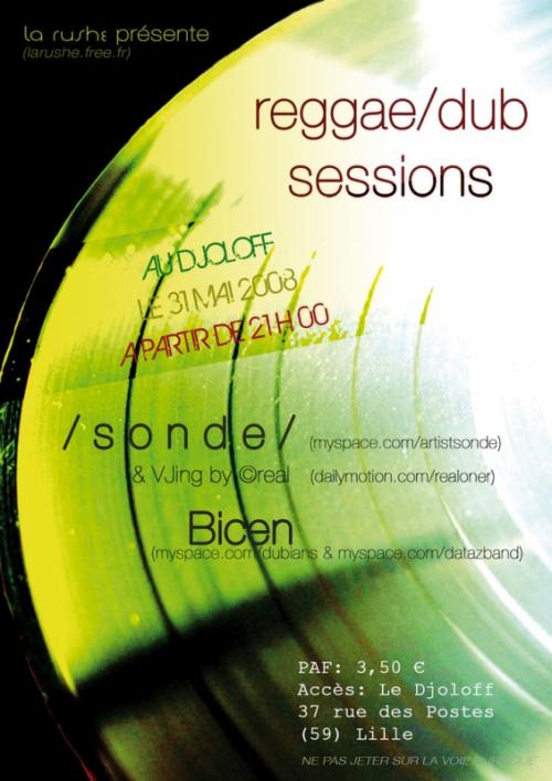 Reggae dub session avec Sonde