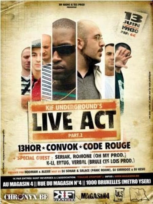 Kif undergroud live act 2