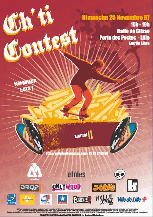 A vos skateboards pour le « Ch’ti Contest » !