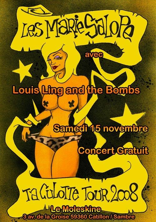 Les Marie Salope & Louis Lingg and The Bombs