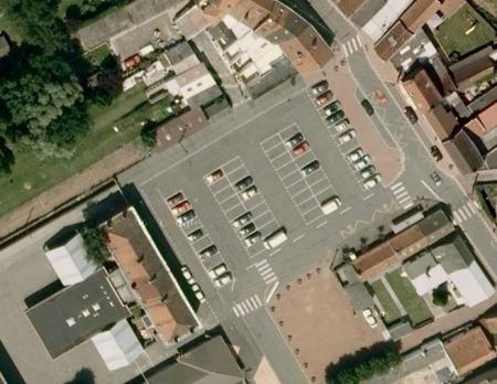 Place de la mairie de Salomé