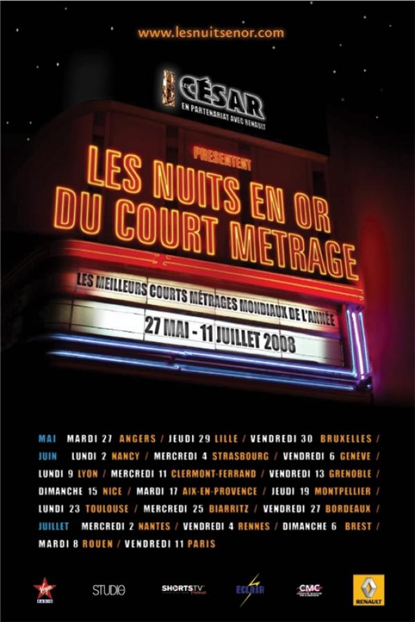 Les Nuits en or du court métrage 2008