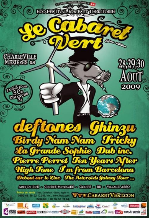 Birdy Nam Nam + Ghinzu + Tricky + La Grande Sophie + Zone Libre + etc.