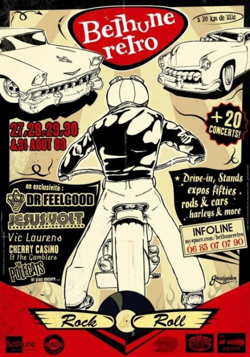 Béthune Retro :  John Lewis + Spunyboy & The Switchers + The Revolutionnaires + etc.
