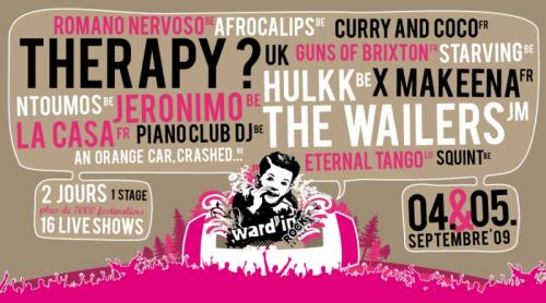Ward’in Rock : Therapy ? + Hulkk + Eternal Tango + etc.