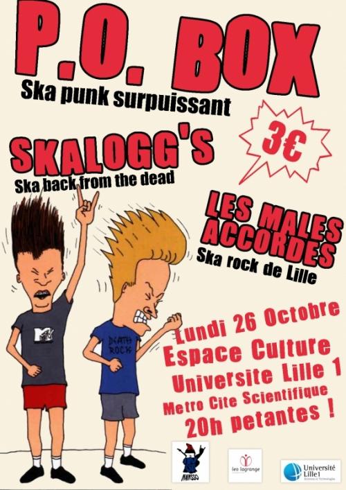 PO Box + Skalogg’s + Males accordés