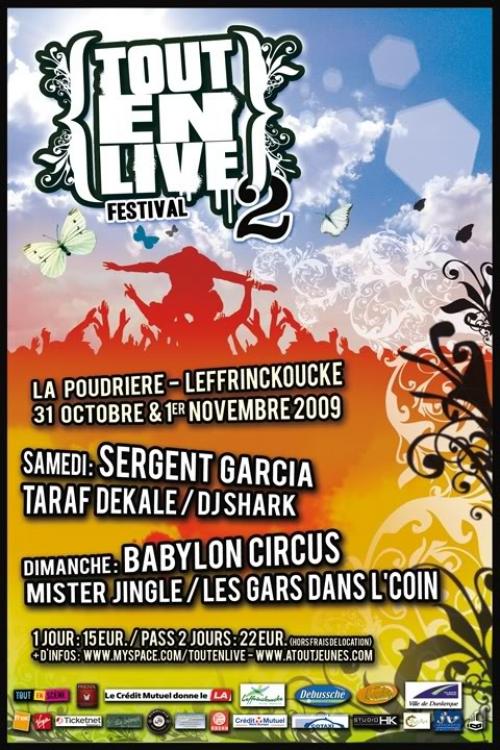 Sergent Garcia + Taraf Dékalé + Dj Shark