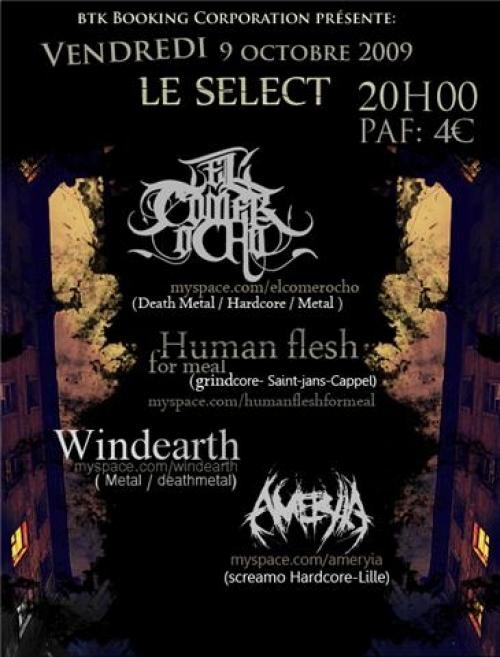 El Comer Ocho + Human Flesh for Meal + Windearth + Ameryia