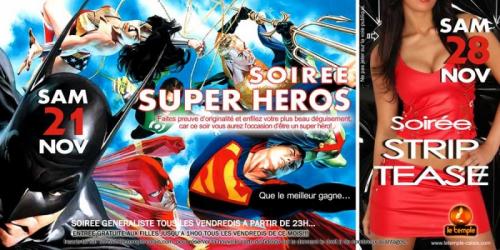 Soirée super héros