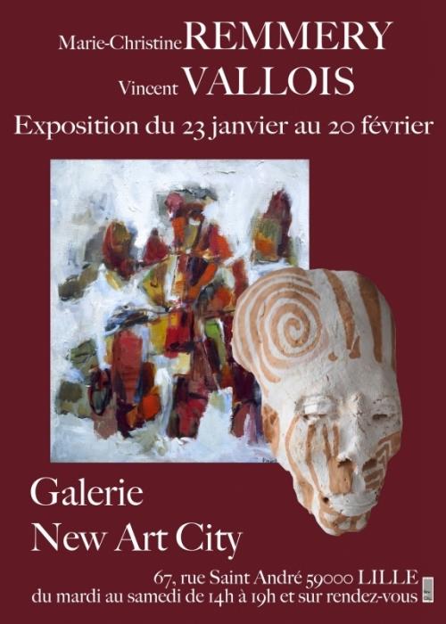 Exposition Marie-Christine Remmery et Vincent Vallois