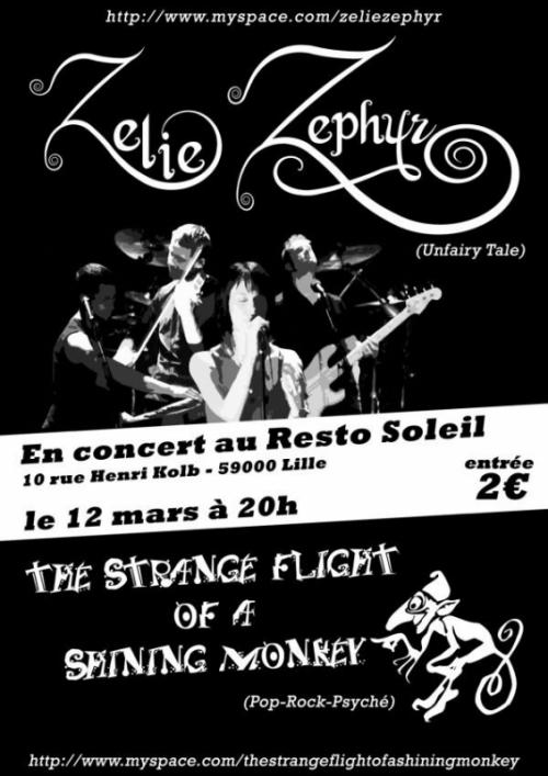 Zelie Zéphyr + The Strange Flight of a Shining Monkey
