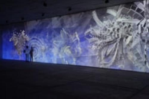 Fractal Flowers – Miguel Chevalier