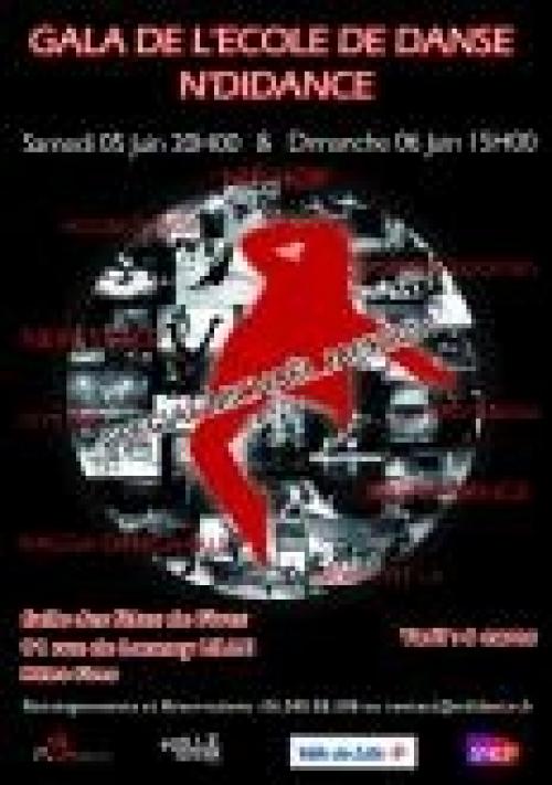 Gala de l’école de danse N’Didance (hip hop, ragga, …)