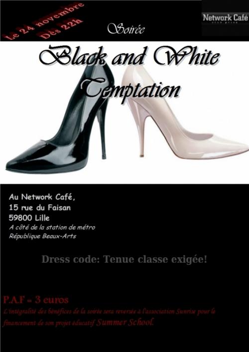 Soirée Black and White Temptation