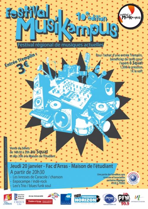 Eepocampe + Les Ivresses de Caracole + Leo’s Trio +
