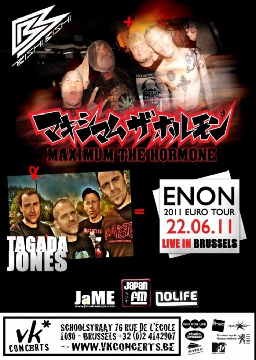 Maximum The Hormone + Tagada Jones